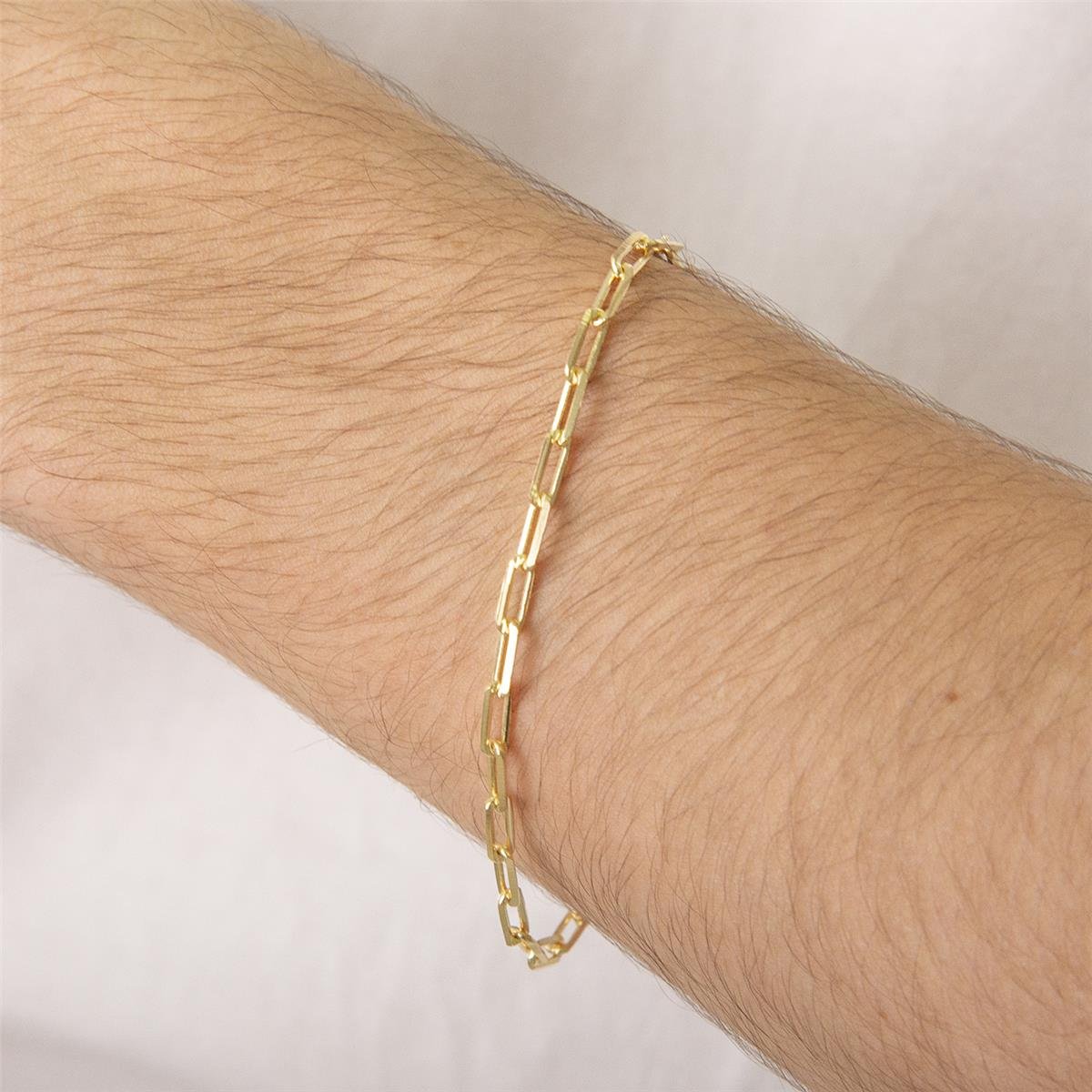 PULSEIRA FOLHEADO A OURO CORRENTE CARTIER