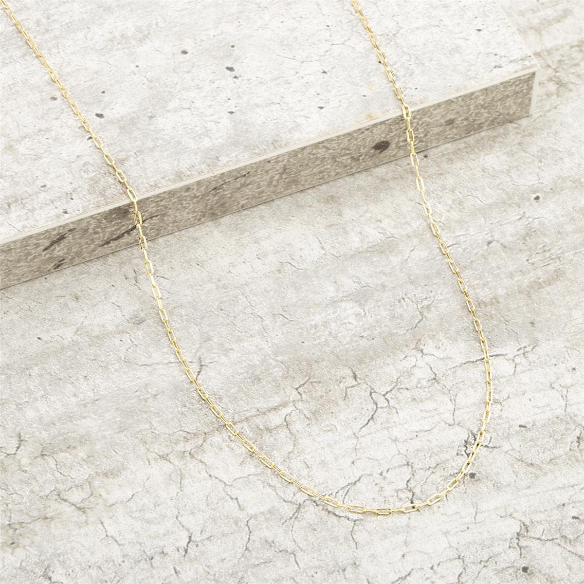 CORDÃO FOLHEADO A OURO CARTIER FINO 45CM