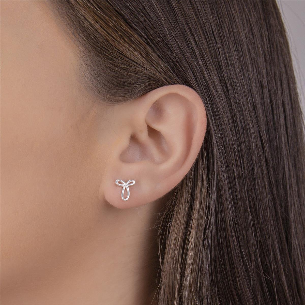 BRINCO PRATA ENROLADO LISO 