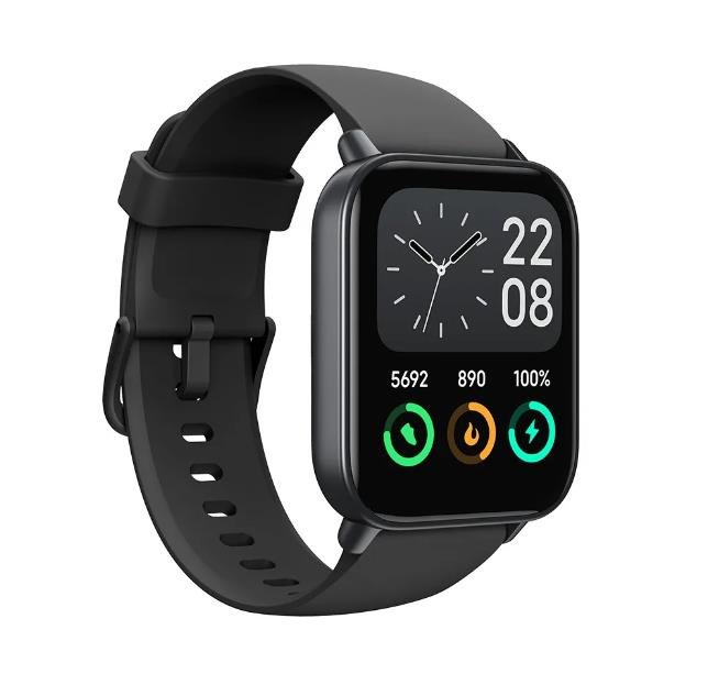 RELÓGIO MONDAINE SMARTWATCH PRETO DE SILICONE
