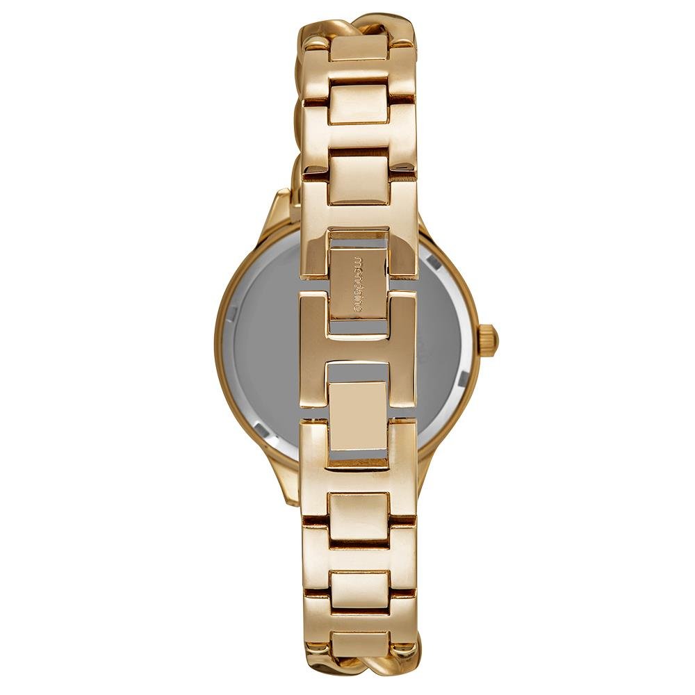 RELÓGIO MONDAINE DOURADO COM CORRENTE 