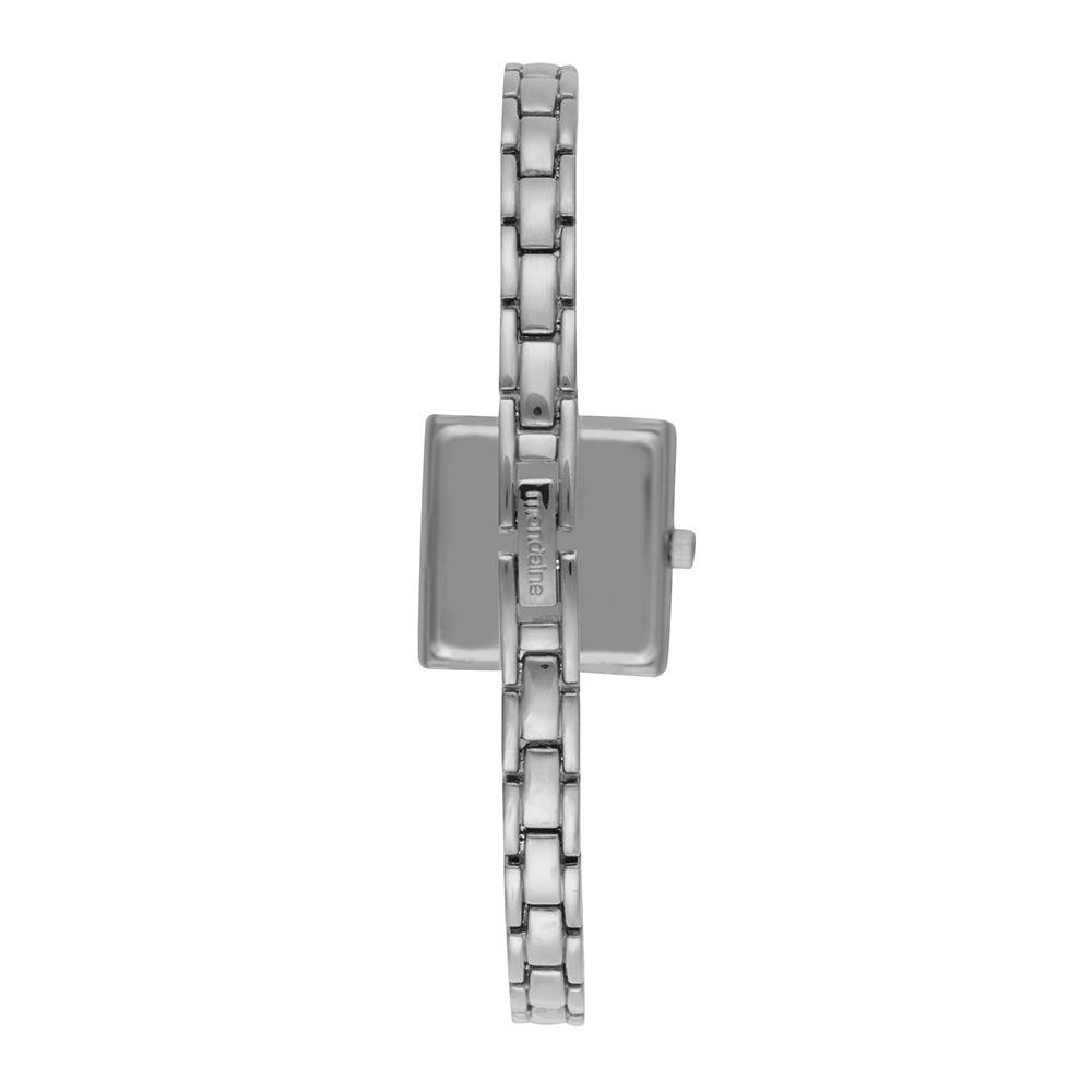 RELÓGIO MONDAINE QUADRADO E BRACELETE PRATA